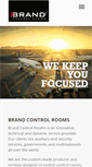 Mobile Screenshot of brandcontrolrooms.com